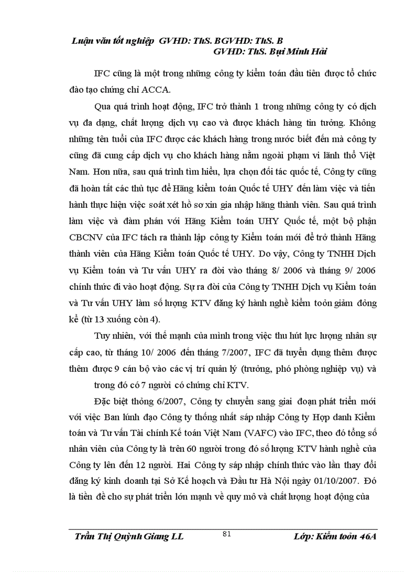 image for page Hoàn thiện quy trình kiểm toán chu trình bán hàng – thu tiền trong kiểm toán Báo cáo tài chính do Công ty TNHH Kiểm toán và Tư vấn Tài chính quốc tế IFC thực hiện