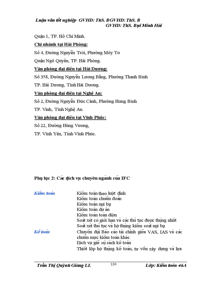 image for page Hoàn thiện quy trình kiểm toán chu trình bán hàng – thu tiền trong kiểm toán Báo cáo tài chính do Công ty TNHH Kiểm toán và Tư vấn Tài chính quốc tế IFC thực hiện