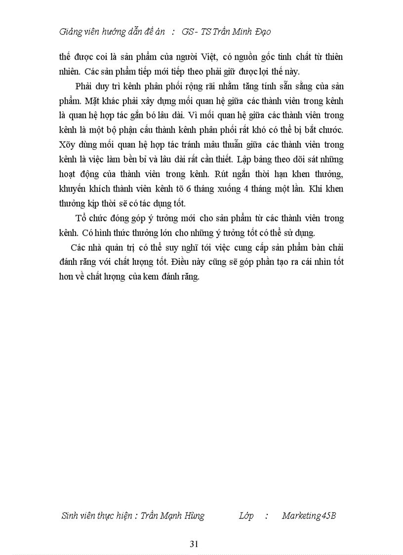 image for page Giải pháp nhằm khắc phục những hạn chế trong chiến lược Marketing của P/S.