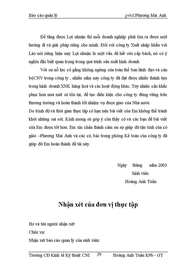 image for page Phân tích và quản lý lợi nhuận