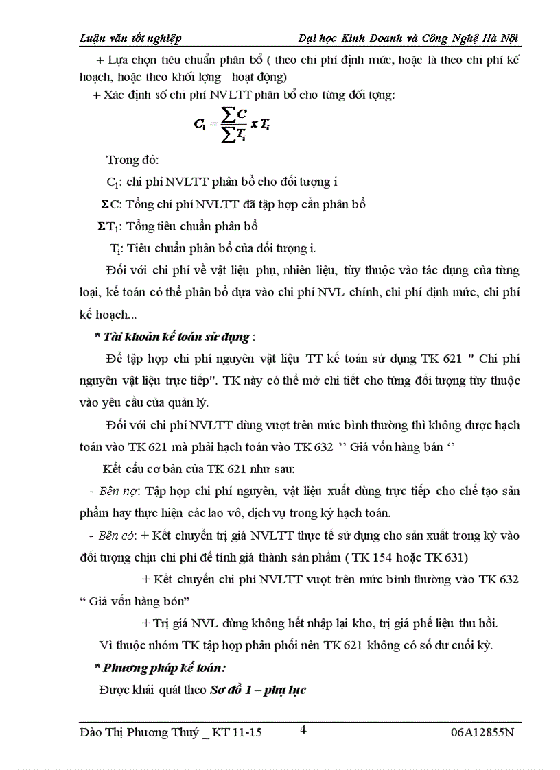 image for page Kế toán tập hợp chi phí sản xuất và tính giá thành sản phẩm tại Công ty Vật tư Tổng hợp Cửu Long- Vinashin