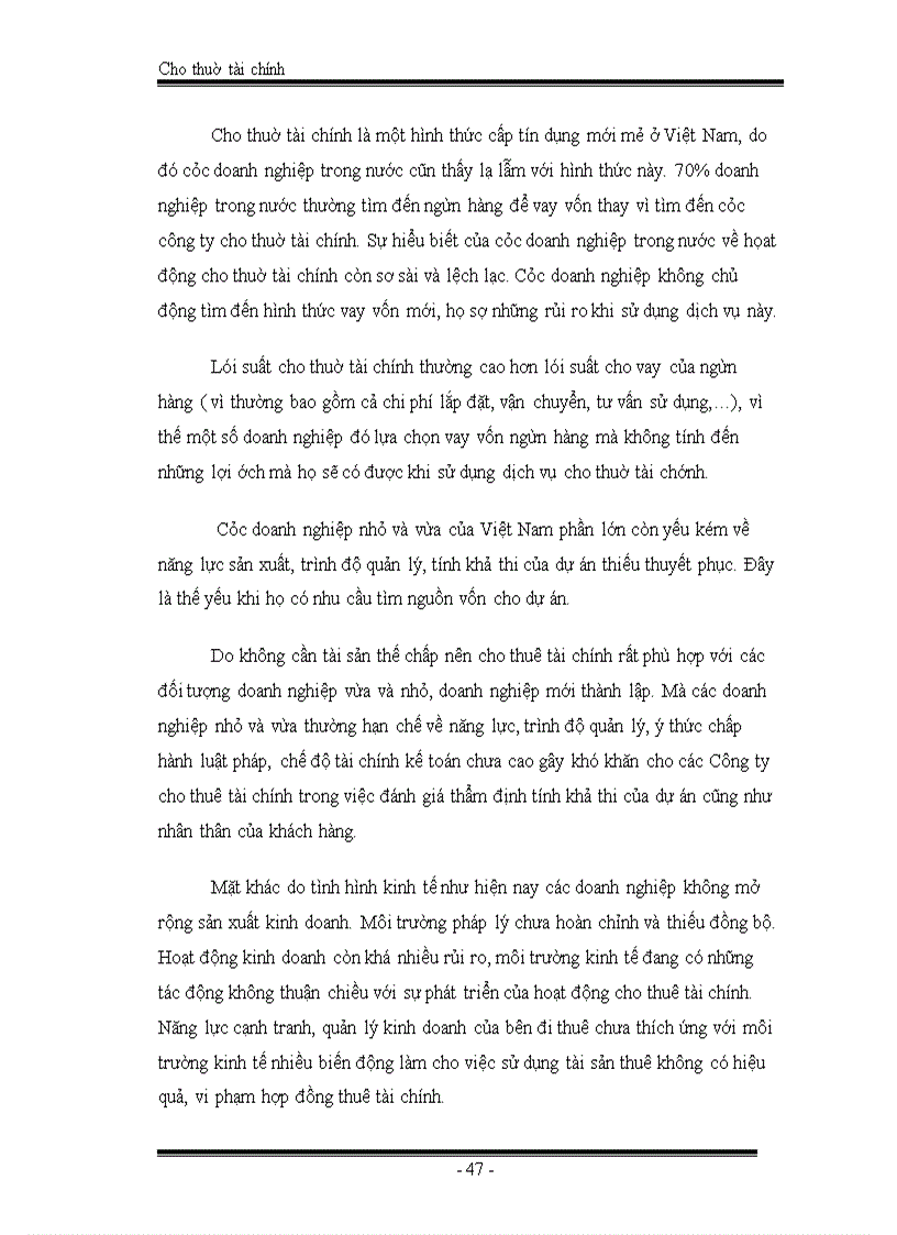 image for page Thực trạng và giải pháp thúc đẩy hoạt động cho thuê tài chính ở Việt Nam