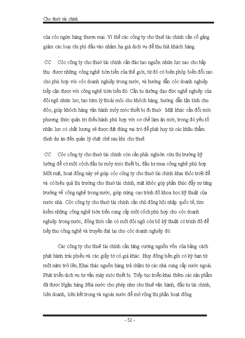 image for page Thực trạng và giải pháp thúc đẩy hoạt động cho thuê tài chính ở Việt Nam