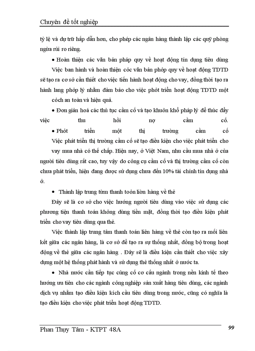 image for page Tình hình phát triển của ngân hàng sacombank và kế hoạch phát triển sản phẩm tdtd của chi nhánh đống đa