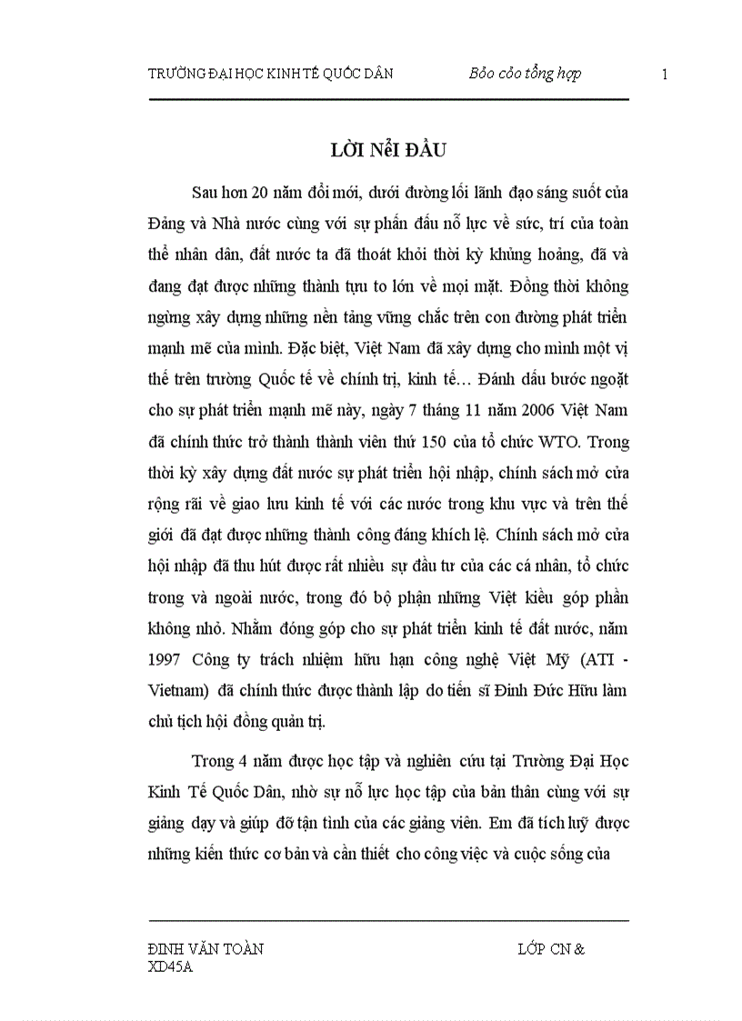 image for page Hoạt động sản xuất kinh doanh của công ty trách nhiệm hữu hạn Việt Mỹ