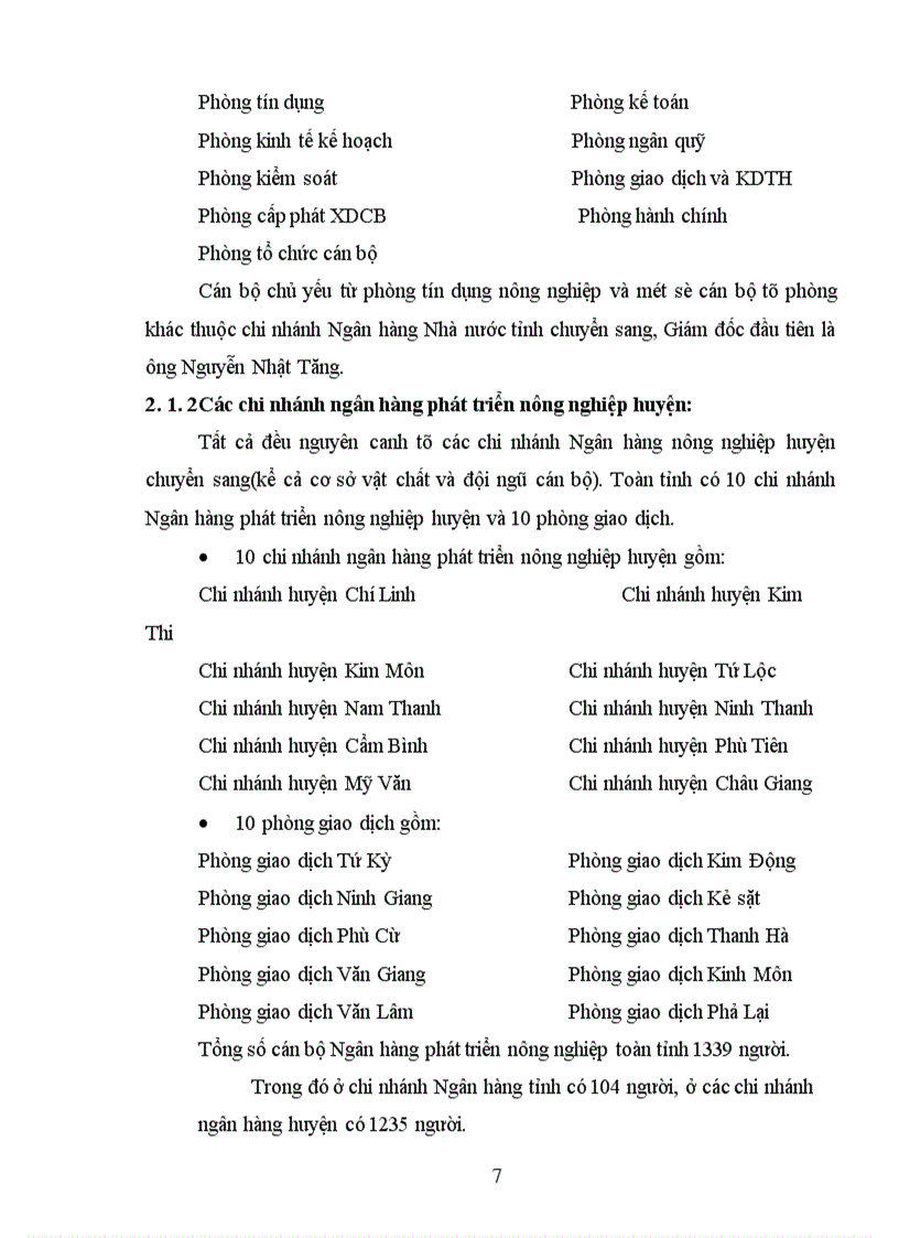 image for page Báo cáo thực tập tổng hợp tại chi nhánh NHNo&PTNt tỉnh Hải Dương