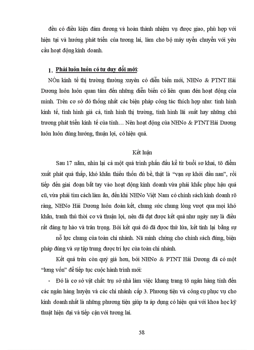 image for page Báo cáo thực tập tổng hợp tại chi nhánh NHNo&PTNt tỉnh Hải Dương