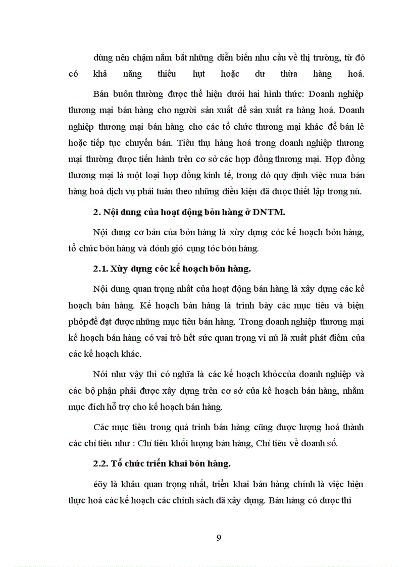 image for page Sử dụng các công cụ marketing trong hoạt động bán hàng chăn, gối, đệm ở công ty thương mại dịch vụ tràng thi