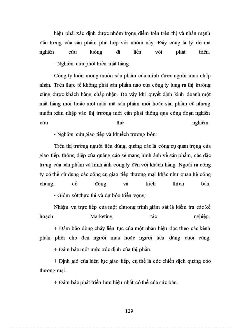 image for page Sử dụng các công cụ marketing trong hoạt động bán hàng chăn, gối, đệm ở công ty thương mại dịch vụ tràng thi