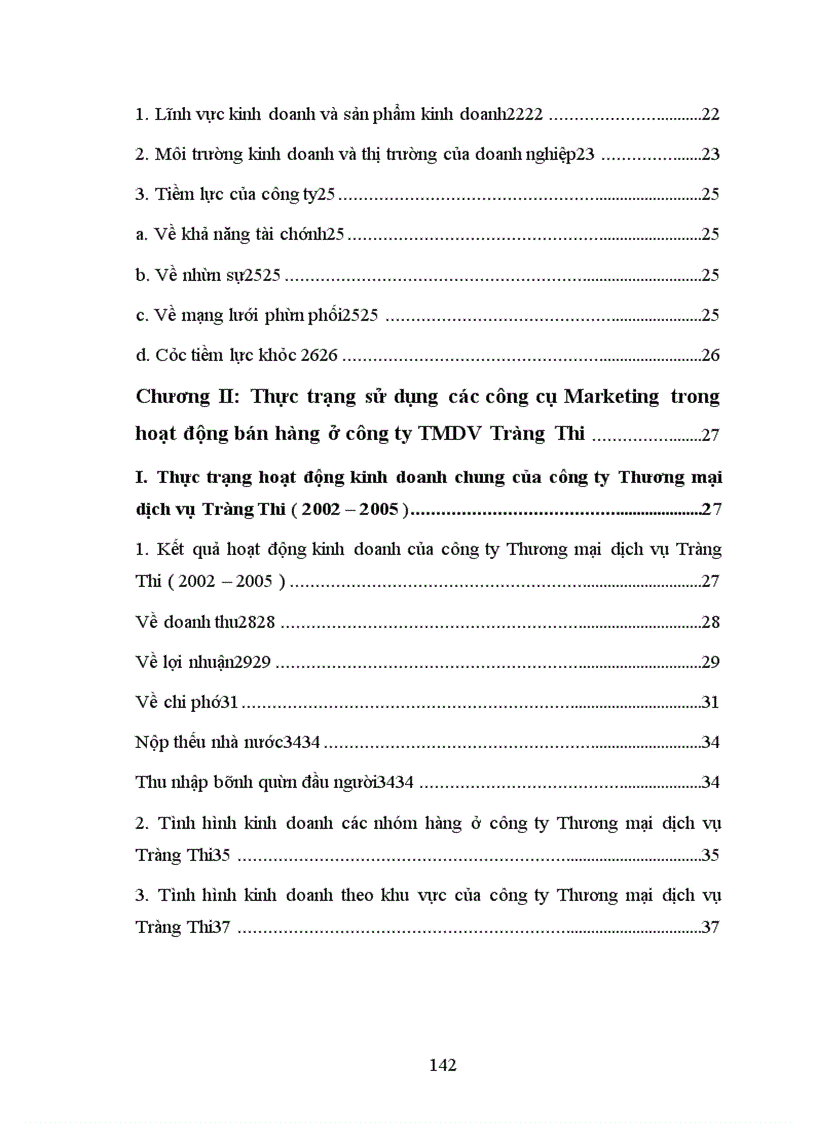 image for page Sử dụng các công cụ marketing trong hoạt động bán hàng chăn, gối, đệm ở công ty thương mại dịch vụ tràng thi