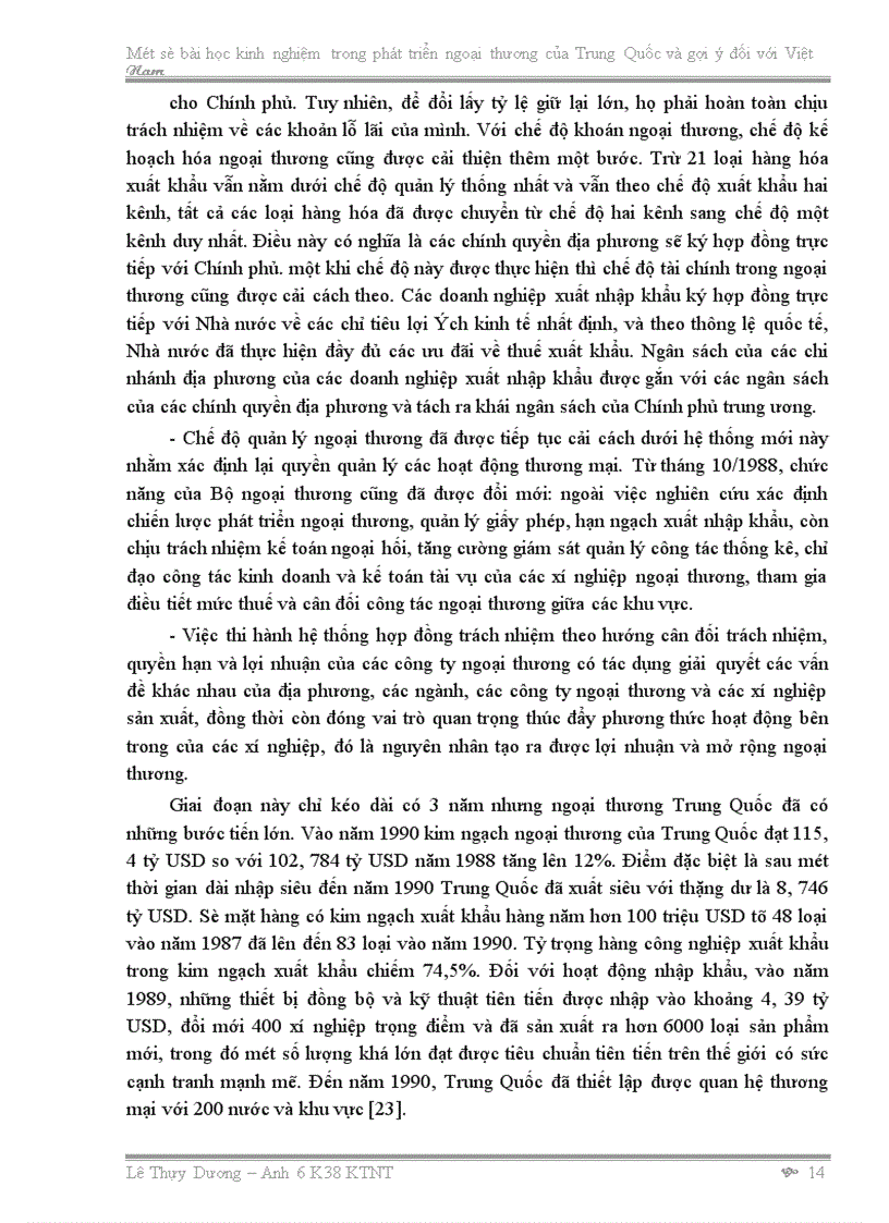 image for page Một số bài học kinh nghiệm trong phát triển ngoại thương của Trung Quốc và gợi ý đối với Việt Nam