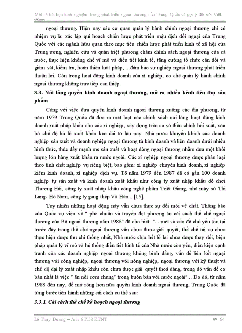 image for page Một số bài học kinh nghiệm trong phát triển ngoại thương của Trung Quốc và gợi ý đối với Việt Nam