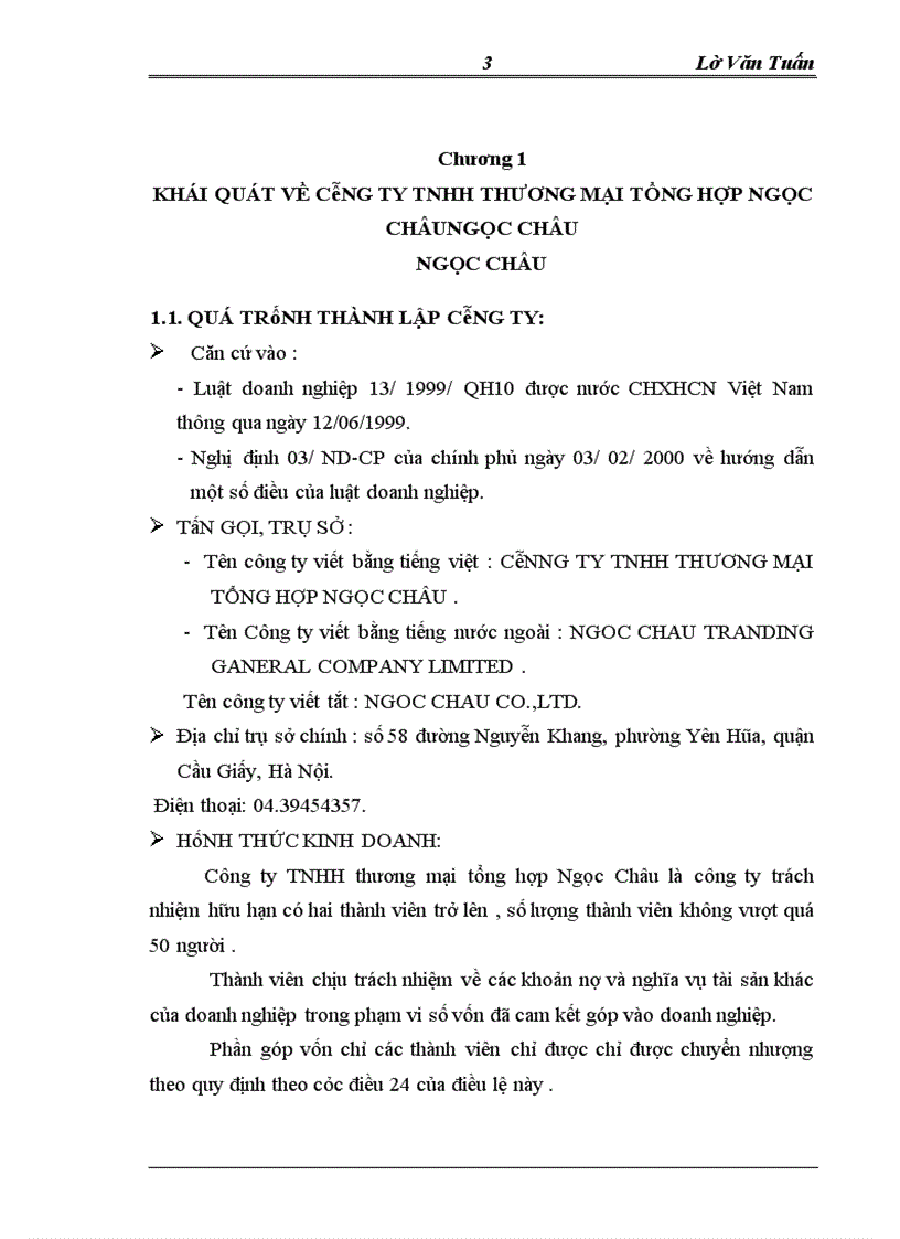 image for page Phát triển kinh doanh khách sạn,nhà hàng tại công ty tnhh thương mại tổng hợp ngọc châu