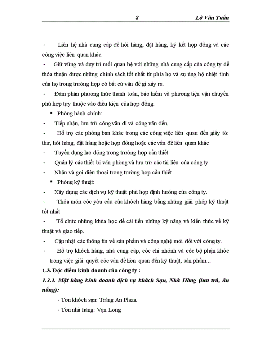 image for page Phát triển kinh doanh khách sạn,nhà hàng tại công ty tnhh thương mại tổng hợp ngọc châu