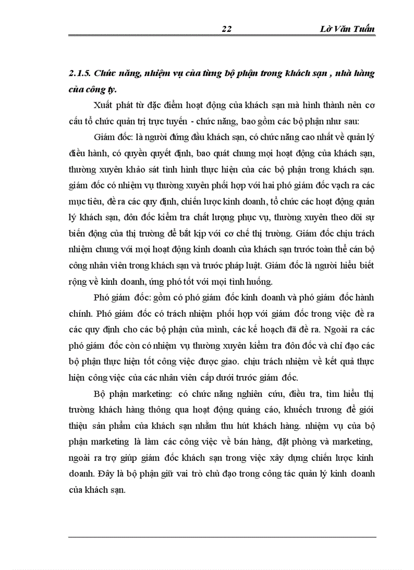 image for page Phát triển kinh doanh khách sạn,nhà hàng tại công ty tnhh thương mại tổng hợp ngọc châu