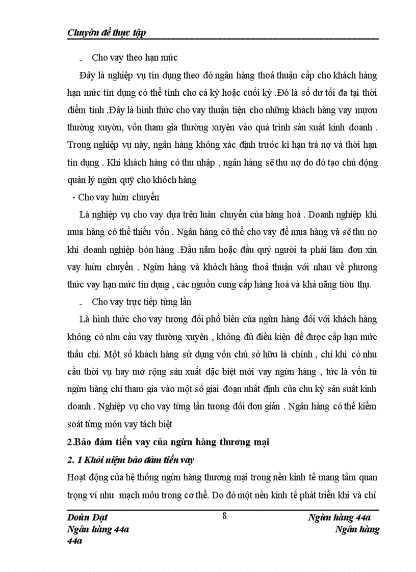 image for page Giải pháp hoàn thiện các hình thức bảo đảm tiền vay tại Chi nhánh Đông Đô -Ngân hàng Đầu Tư &Phát Triển Việt Nam