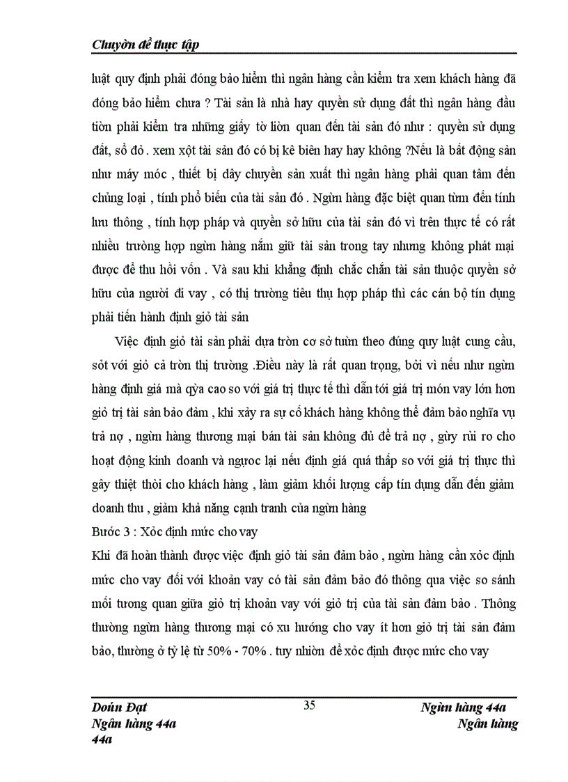 image for page Giải pháp hoàn thiện các hình thức bảo đảm tiền vay tại Chi nhánh Đông Đô -Ngân hàng Đầu Tư &Phát Triển Việt Nam