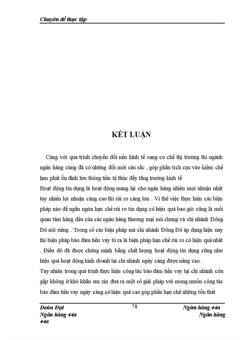 image for page Giải pháp hoàn thiện các hình thức bảo đảm tiền vay tại Chi nhánh Đông Đô -Ngân hàng Đầu Tư &Phát Triển Việt Nam