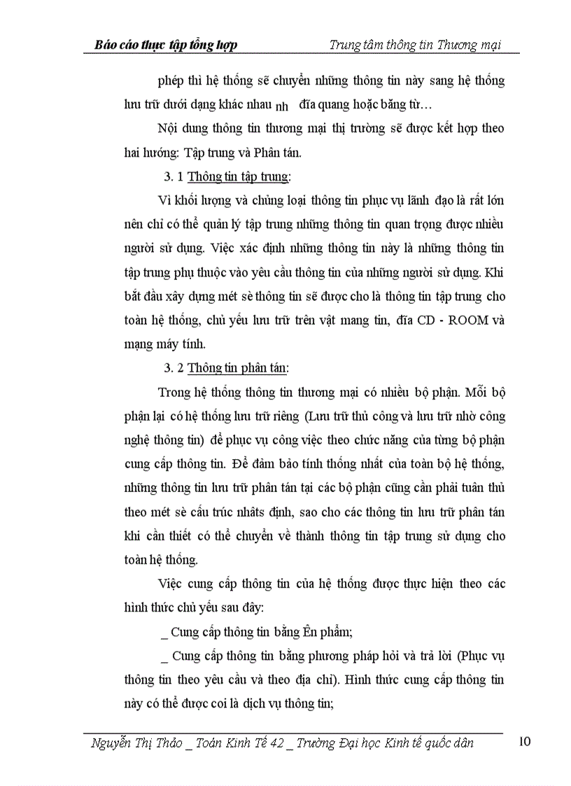 image for page Thực tập tổng hợp Trung tâm thông tin Thương mại