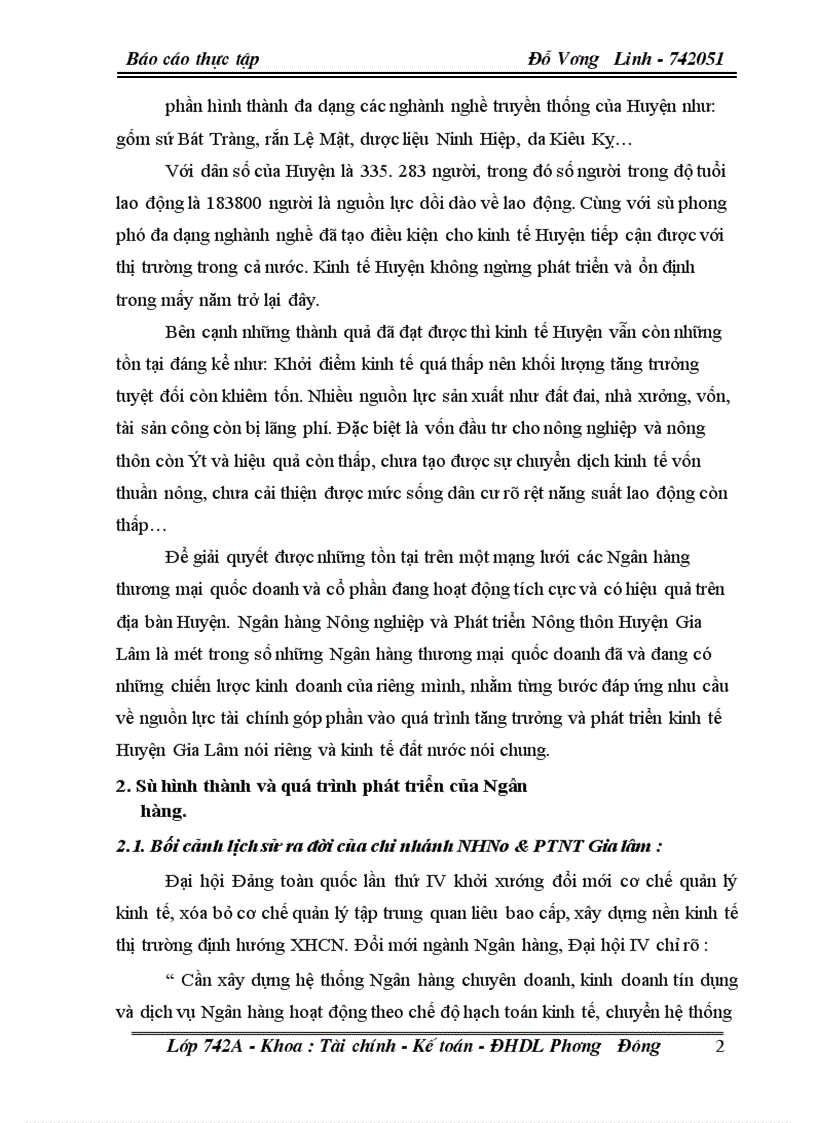 image for page Báo cáo thực tập tại NHN0&PTNT Gia Lâm