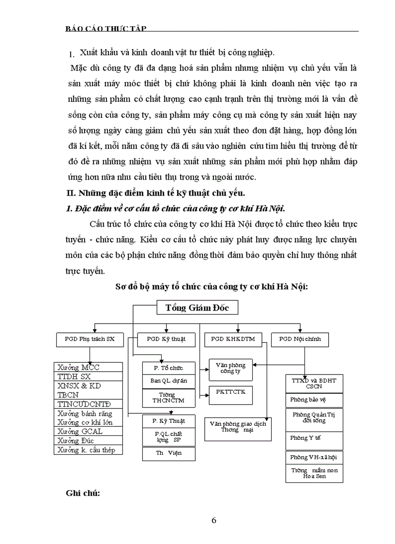 image for page Báo cáo thực tập Công ty cơ khí Hà Nội