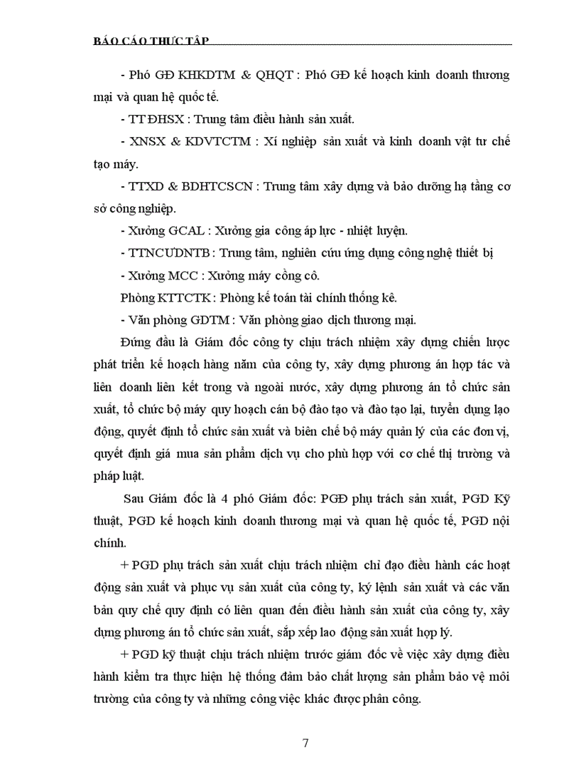 image for page Báo cáo thực tập Công ty cơ khí Hà Nội