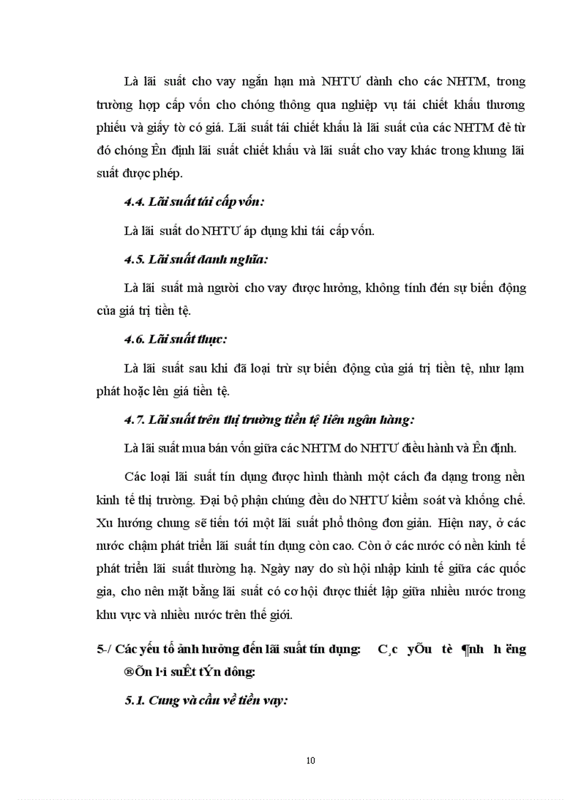 image for page Bàn về hệ thống lãi suất tín dụng ở Việt Nam hiện nay