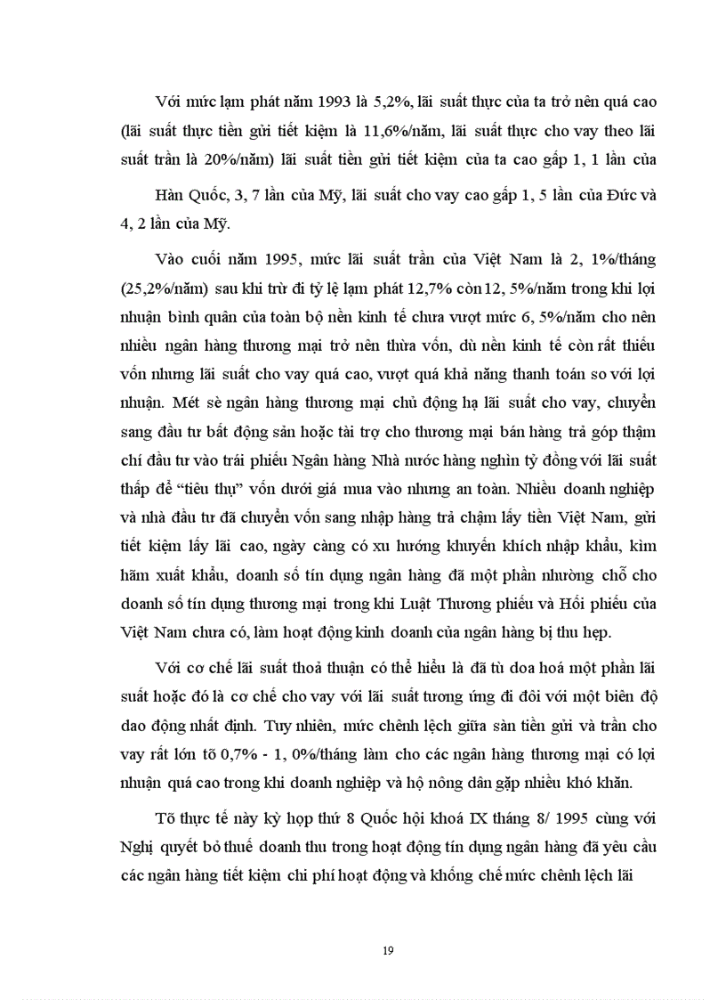 image for page Bàn về hệ thống lãi suất tín dụng ở Việt Nam hiện nay