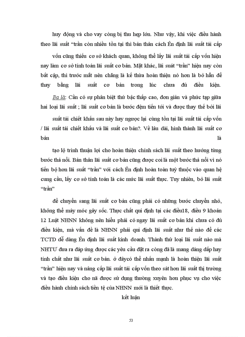 image for page Bàn về hệ thống lãi suất tín dụng ở Việt Nam hiện nay