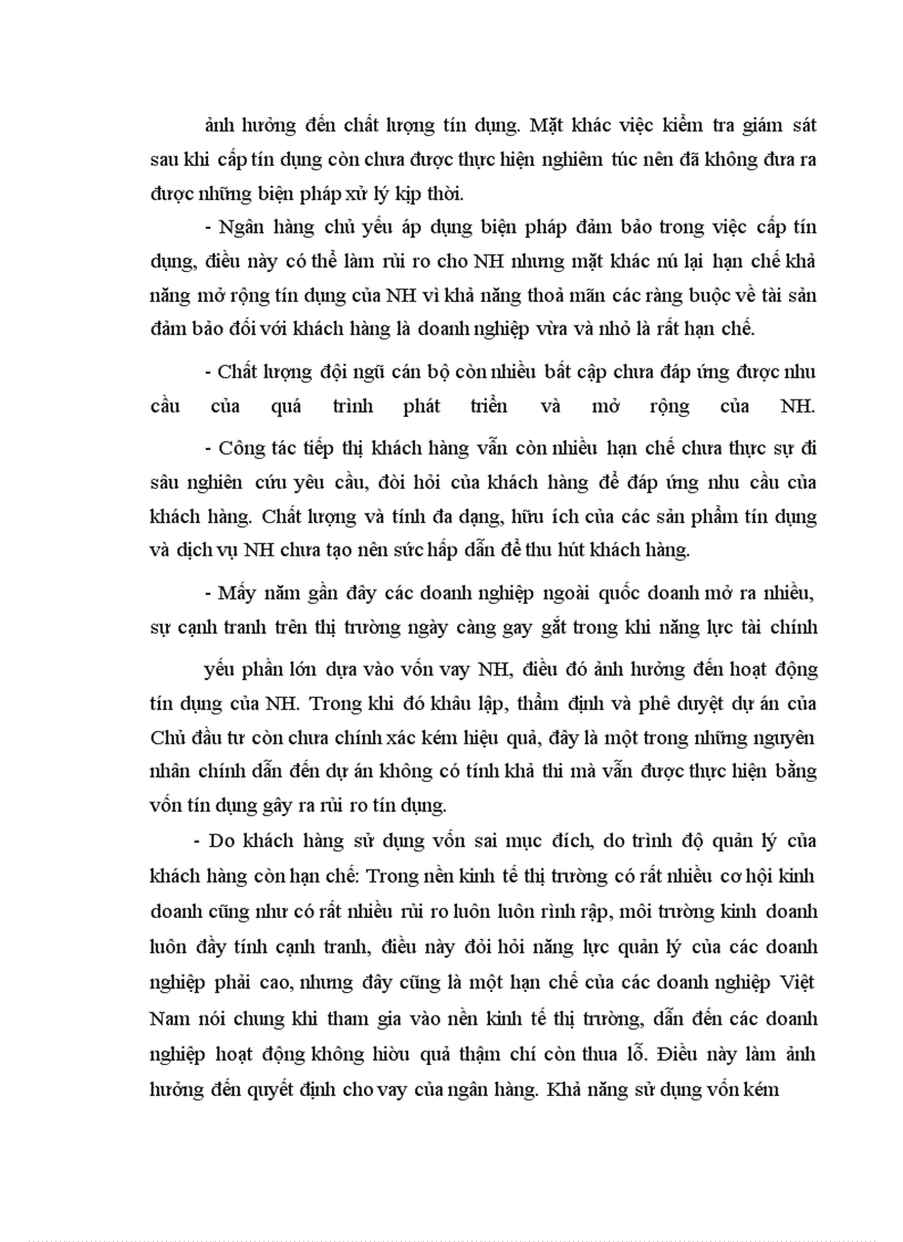 image for page Giải pháp nâng cao chất lượng tín dụng tại Chi nhánh Ngân hàng Đầu tư & Phát triển Tỉnh Bắc Ninh