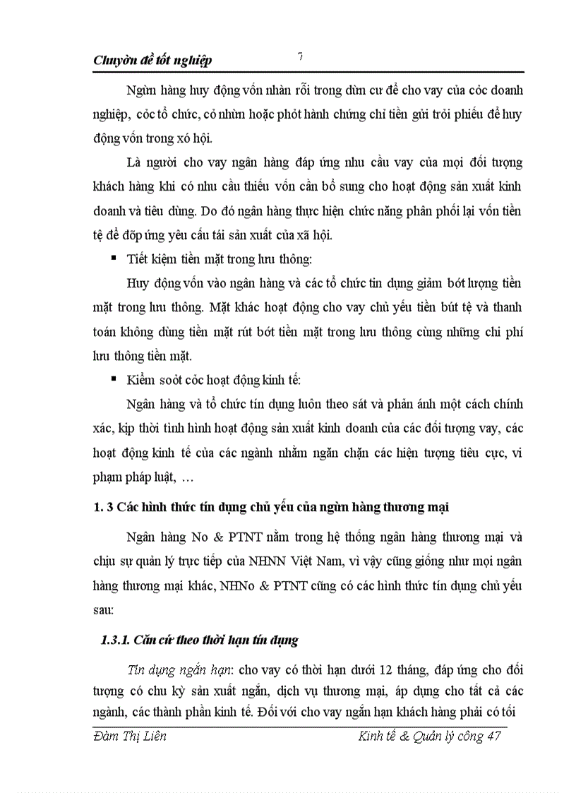 image for page Giải pháp nâng cao chất lượng tín dụng ngân hàng cho phát triển nông nghiệp trên địa bàn của NHNo&PTNT huyện Văn Giang
