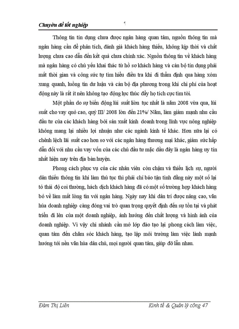 image for page Giải pháp nâng cao chất lượng tín dụng ngân hàng cho phát triển nông nghiệp trên địa bàn của NHNo&PTNT huyện Văn Giang