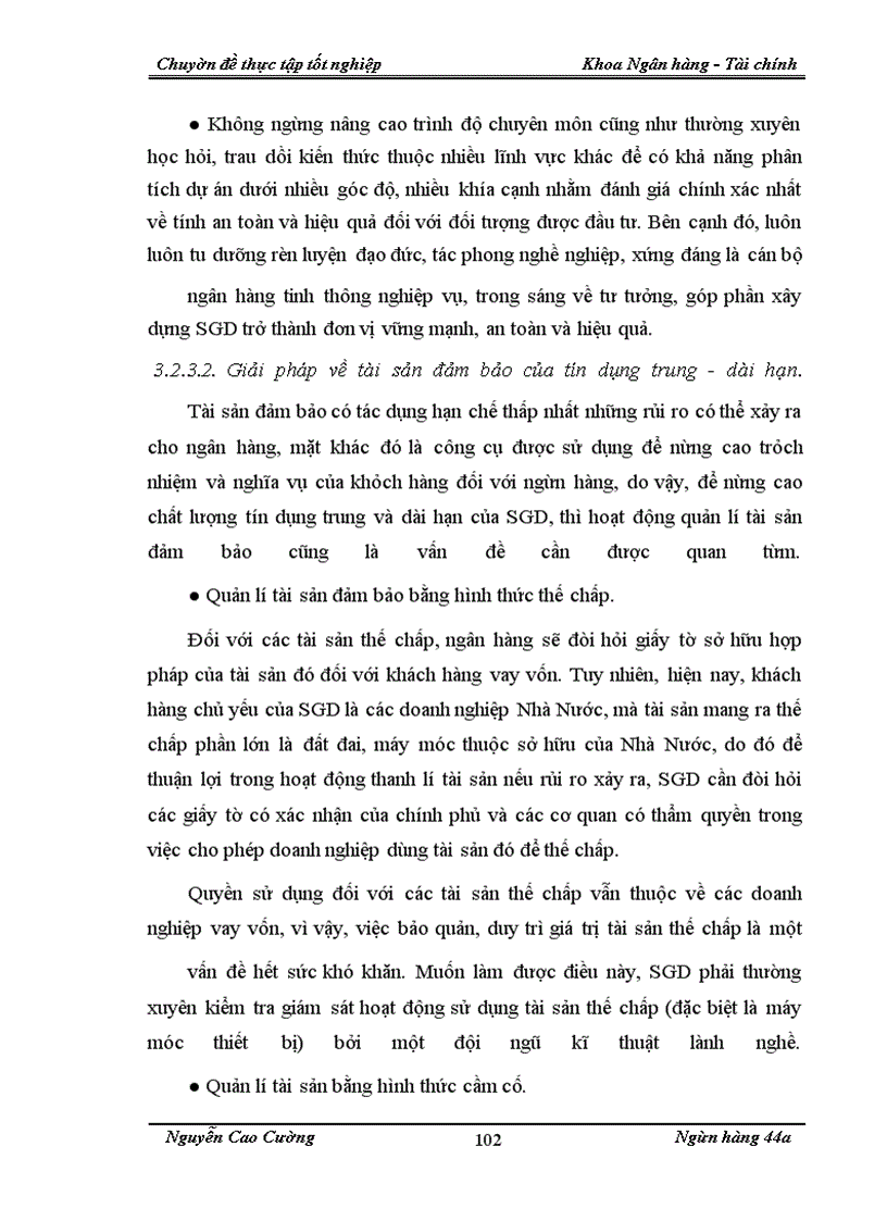image for page Giải pháp nâng cao hiệu quả tín dụng trung và dài hạn tại Sở giao dịch – Ngân hàng đầu tư và phát triển Việt Nam