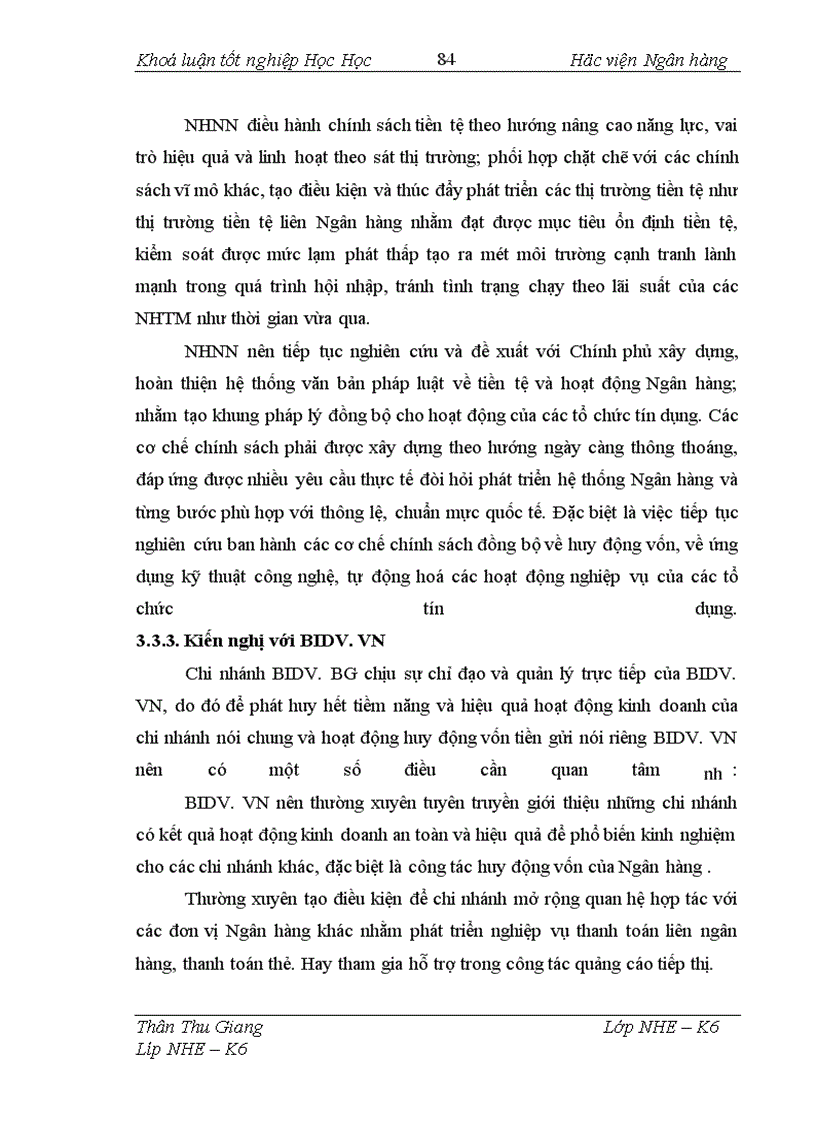 image for page Giải pháp tăng cường huy động vốn thông qua việc thu hút khách hàng mở và sử dụng TKTG tại BIDV.BG