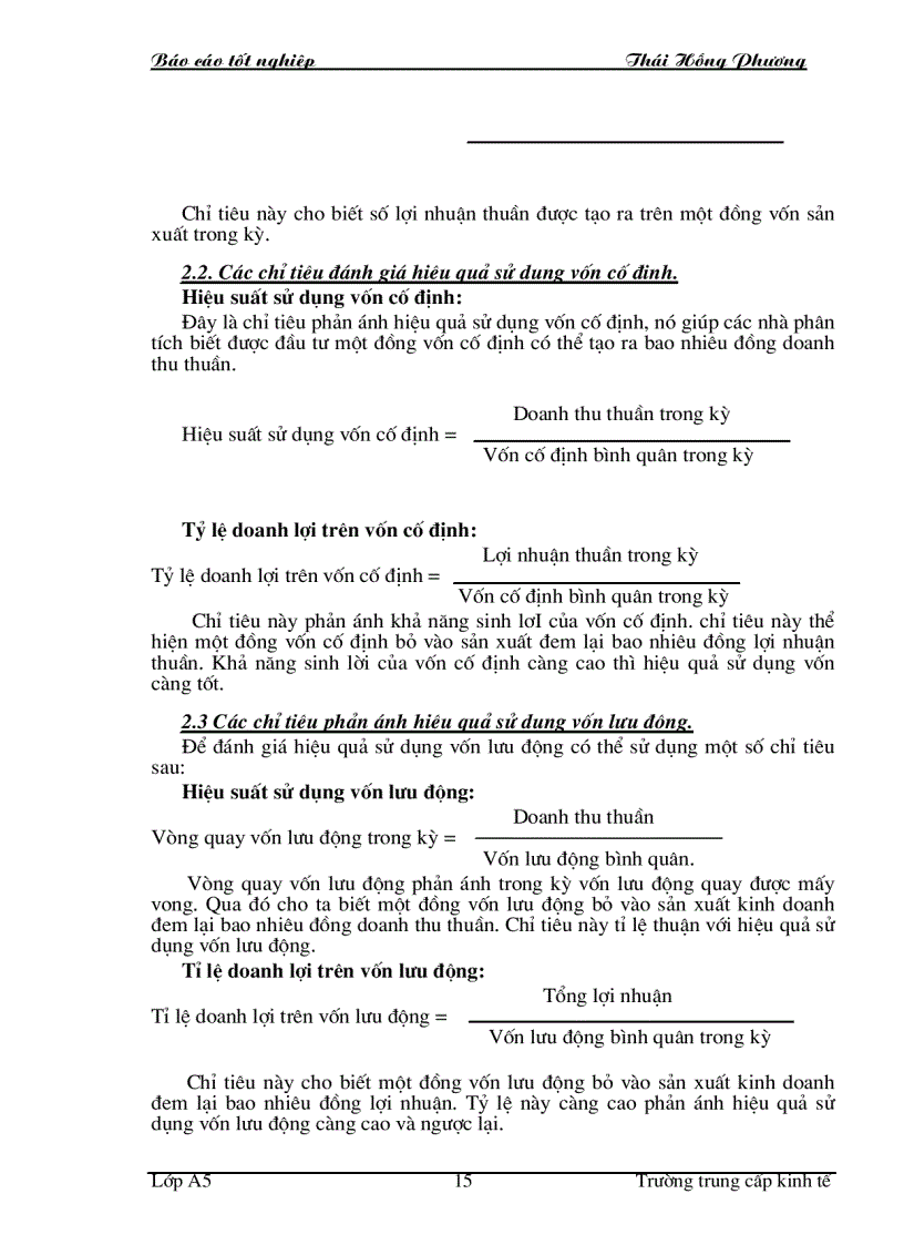 image for page Một số giải pháp nhằm nâng cao hiệu quả sử dụng vốn tại Công ty Đầu tư khai thác Hồ Tây