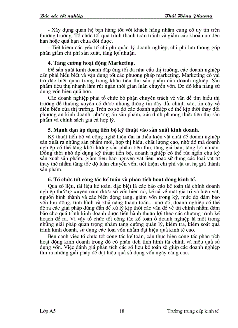 image for page Một số giải pháp nhằm nâng cao hiệu quả sử dụng vốn tại Công ty Đầu tư khai thác Hồ Tây