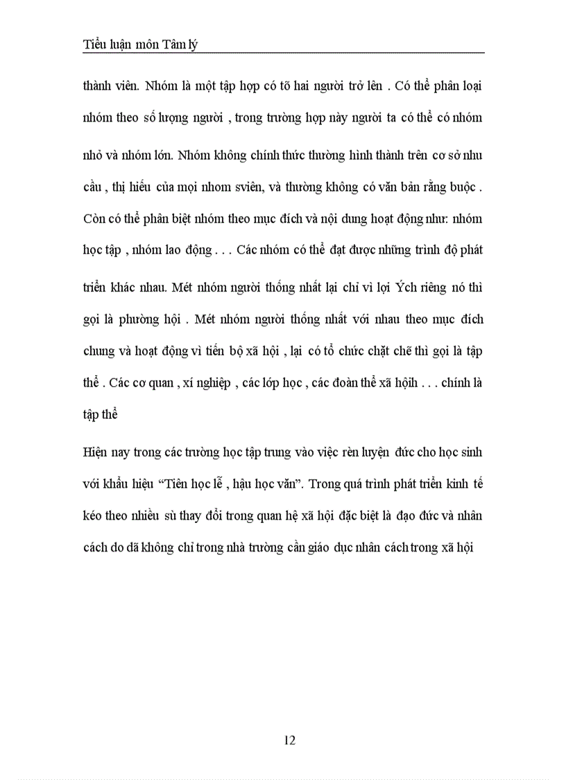 image for page Tâm lý- Nhâm cách con người