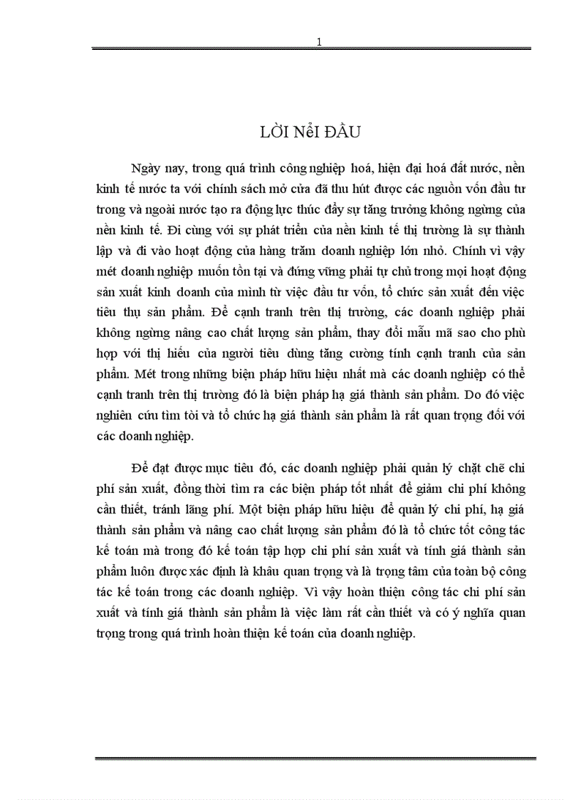 image for page Hoàn thiện công tác kế toán tập hợp chi phí sản xuất và tính giá thành sản phẩm xây lắp ở Xí nghiệp 469 - Tổng công ty xây dựng Trường Sơn