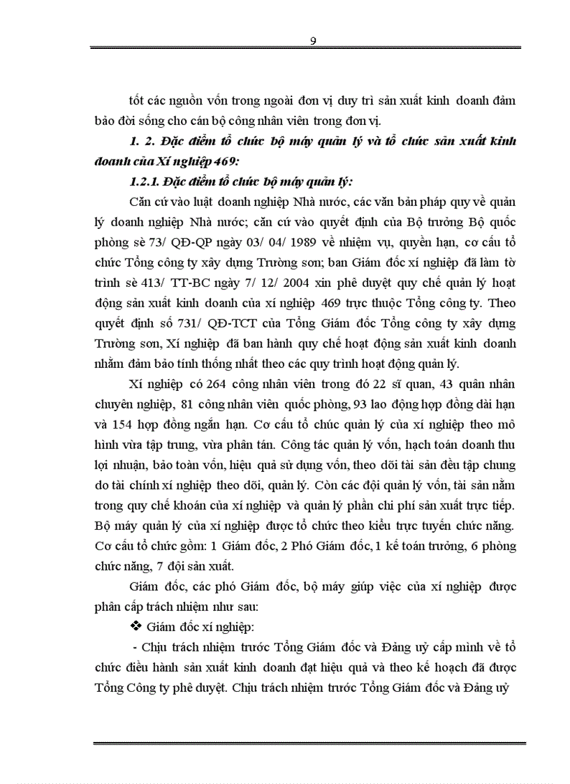 image for page Hoàn thiện công tác kế toán tập hợp chi phí sản xuất và tính giá thành sản phẩm xây lắp ở Xí nghiệp 469 - Tổng công ty xây dựng Trường Sơn