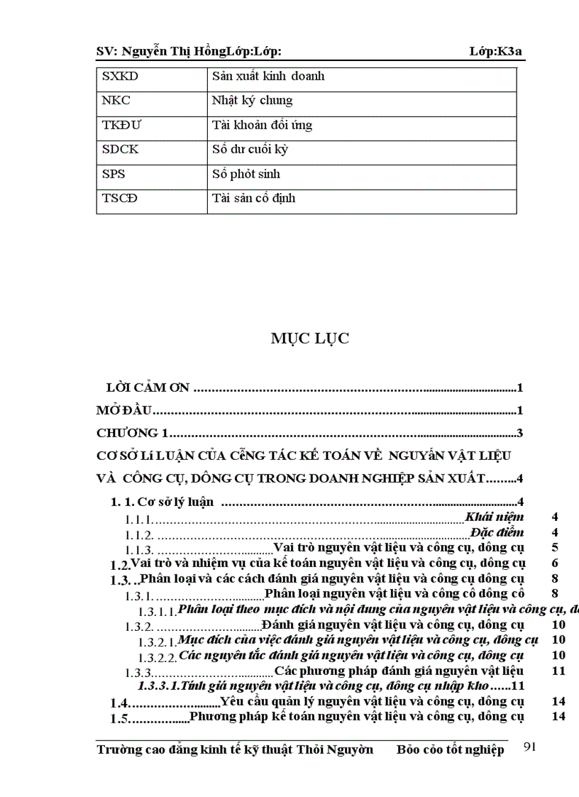image for page Thực trạng công tác kế toán nguyên vật liệu và công cụ dụng cụ tại công ty cổ phần đầu tư dnc