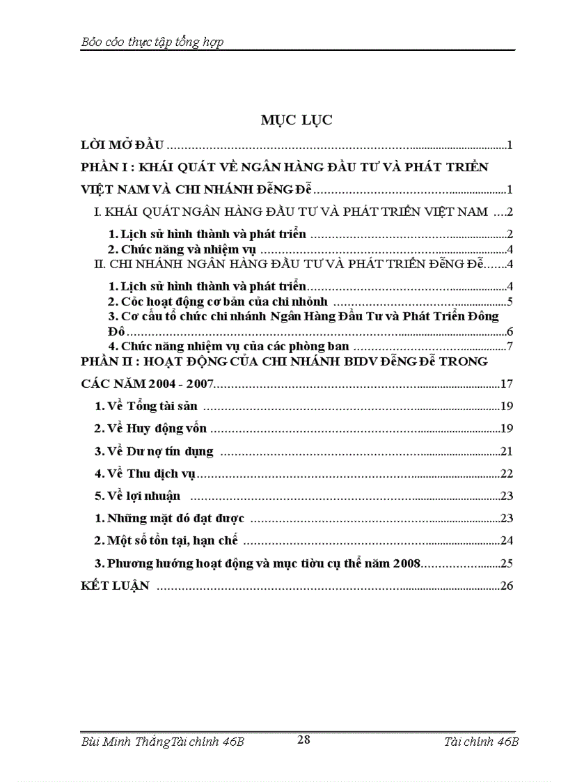 image for page Ngân hàng đầu tư và phát triển Việt Nam và chi nhánh Đông Đô