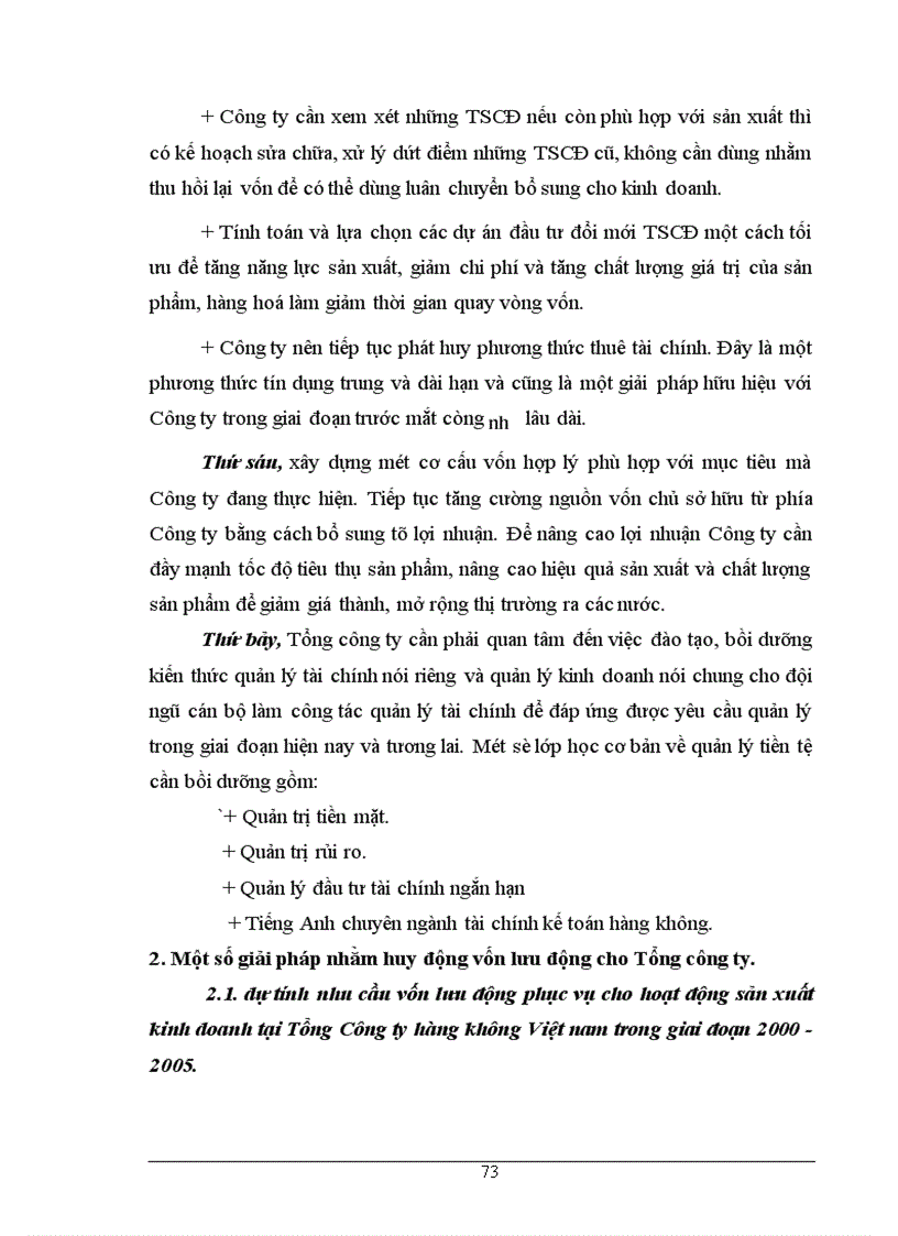 image for page Hoàn thiện nội dung phân tích tình hình tài chính tại Tổng công ty Hàng không Việt Nam