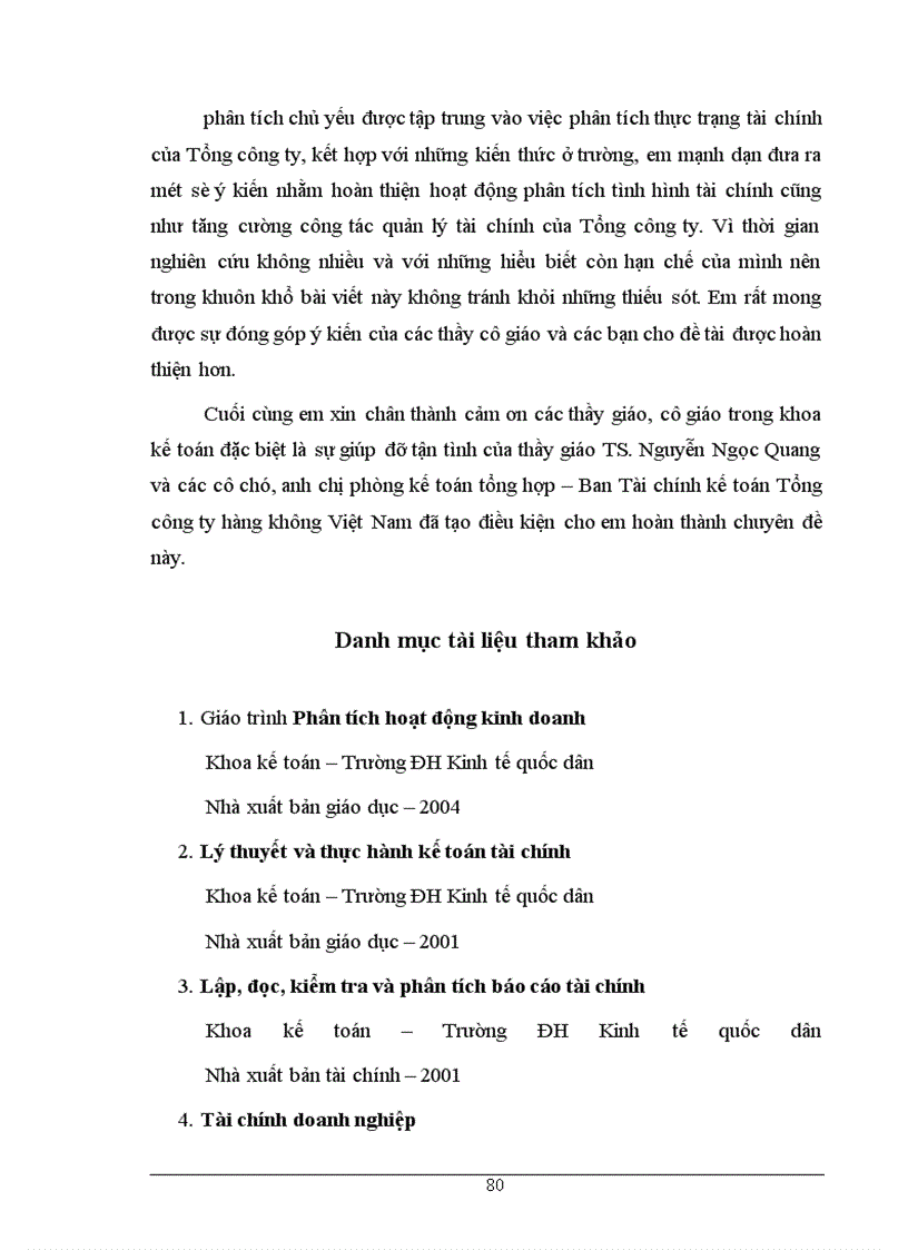 image for page Hoàn thiện nội dung phân tích tình hình tài chính tại Tổng công ty Hàng không Việt Nam