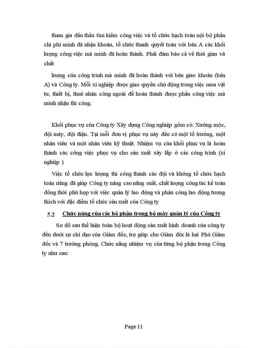 image for page Báo cáo thực tập tại Công ty Xây dựng Công nghiệp.