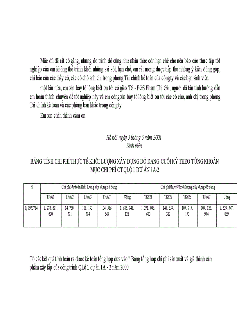 image for page Hoàn thiện kế toán tập hợp chi phí và tính giá thành sản phẩm trong các doanh nghiệp xây lắp