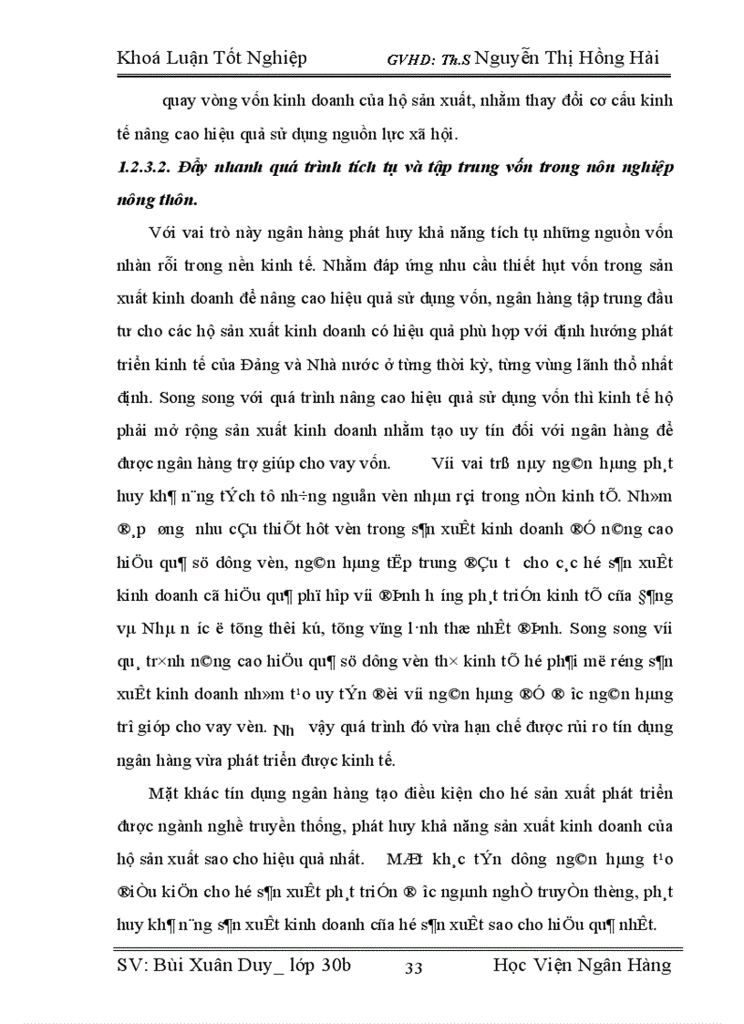 image for page Giải pháp nâng cao chất lượng tín dụng trong cho vay hộ sản xuất ở NHNo&PTNT huyện Kim Sơn, Tỉnh Ninh Bình