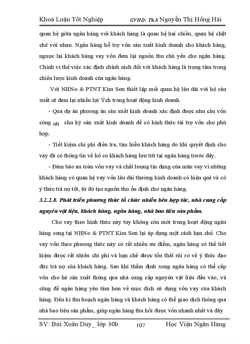image for page Giải pháp nâng cao chất lượng tín dụng trong cho vay hộ sản xuất ở NHNo&PTNT huyện Kim Sơn, Tỉnh Ninh Bình