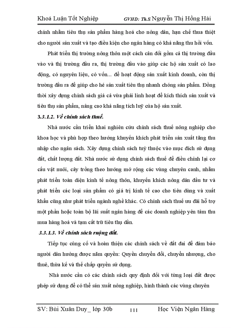 image for page Giải pháp nâng cao chất lượng tín dụng trong cho vay hộ sản xuất ở NHNo&PTNT huyện Kim Sơn, Tỉnh Ninh Bình