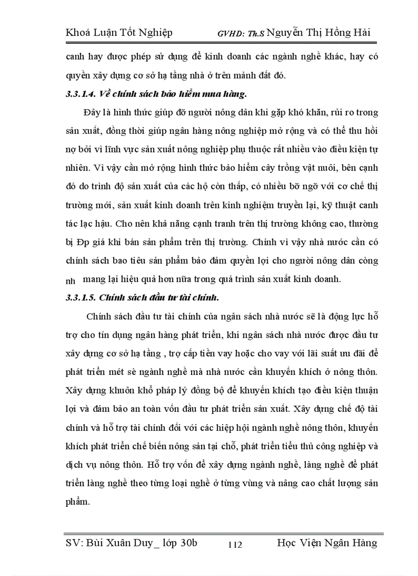 image for page Giải pháp nâng cao chất lượng tín dụng trong cho vay hộ sản xuất ở NHNo&PTNT huyện Kim Sơn, Tỉnh Ninh Bình