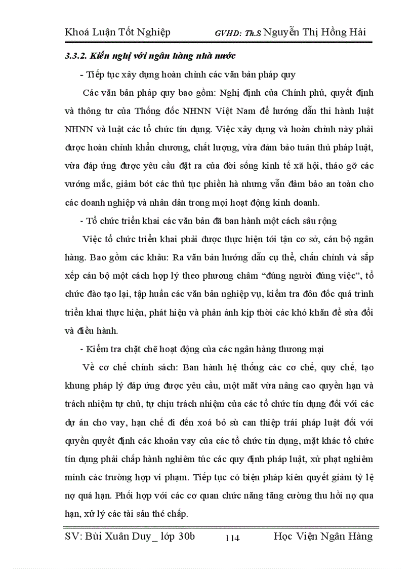 image for page Giải pháp nâng cao chất lượng tín dụng trong cho vay hộ sản xuất ở NHNo&PTNT huyện Kim Sơn, Tỉnh Ninh Bình